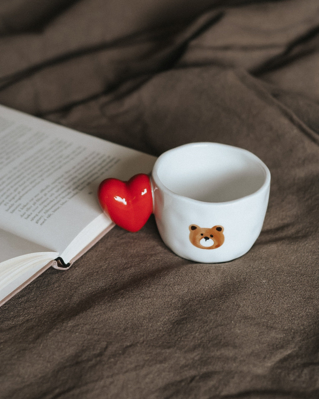 Beary Big Heart Mug