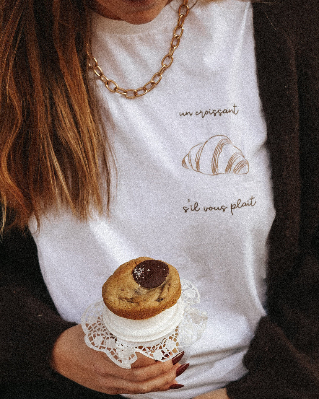 The Croissant Queen Tee